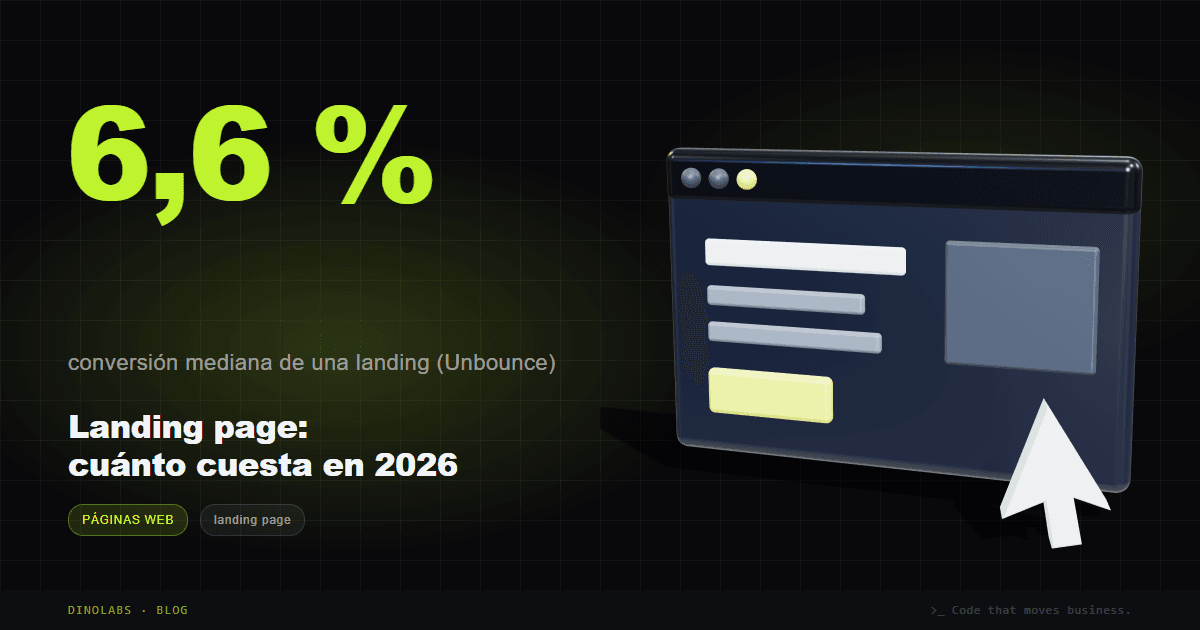 Ilustración del artículo: Landing page en Colombia: cuánto cuesta y cuándo conviene más que una web